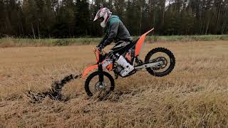 KTM SX 125  FieldRide [upl. by Yleve]