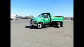 Sold 2007 Ford F750 SA 5Yard Dump Truck 215HP Cummins ISB 59L bidadoocom [upl. by Roselle]