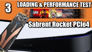 Sabrent Rocket PCIe 40 PS5 Test 3 [upl. by O'Hara113]