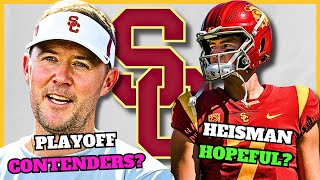 Program Overview USC Trojans  The Lincoln Riley Effect  Miller Moss Star Potential [upl. by Shayne]