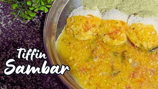 Tiffin Sambar  Easy amp simple Sambar Recipe  Tamil IdlyDosaPongal Sambar 😍👌 [upl. by Irpak543]