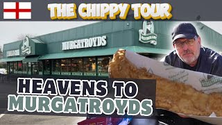 Chippy Review 4 Murgatroyds Fish amp Chips Leeds Biggest Fish and Chips 🐳 [upl. by Mauve345]