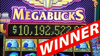 MAN WINS 10 Million Megabucks Jackpot at Henderson Fiesta Casino [upl. by Ash13]