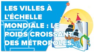 Les villes à l’échelle mondiale 12  1ère  Géographie  Mathrix [upl. by Audra874]