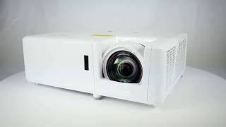 Unboxing the Optoma ZH406STX Short Throw Full 1080p DuraCore Laser Projector by OfficeWonderland [upl. by Ahsir]