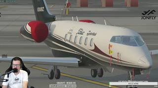 Bombardier Challenger 300 v2 Captain Edition XPlane 11 Part 1 of 2 [upl. by Gerger]