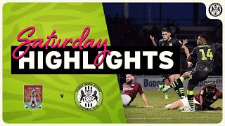 HIGHLIGHTS  Northampton Town 1 Forest Green Rovers 0 [upl. by Polk186]