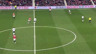 Michael Carrick vs Tottenham Hotspur  15 Mar 2015 [upl. by Cichocki]