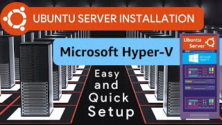 Ubuntu Server Installation on HyperV  StepbyStep Guide [upl. by Nnairek897]