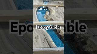 2 part Epoxy table Епоксидний стіл частина 2shorts [upl. by Aiotal]