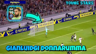 G Donnarumma the best young European goalkeeper in efootball 2023 mobile [upl. by Araminta]