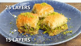 The PERFECT Homemade Baklava [upl. by Clarise]