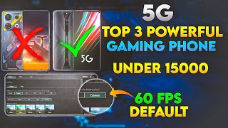 Top 3 Best Powerful 🔥 Gaming Phone Under 15000  Default 60 Fps Gaming Phone Under 15K [upl. by Wey]