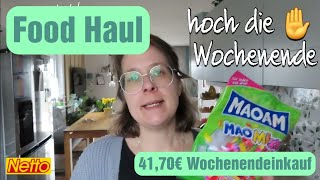 Food Haul Wochenende  Hoch die ✋️ Wochenende  4170€ Wochenendeinkauf netto [upl. by Rozella977]