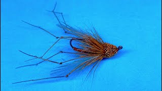 Tying a Jig Hook Muddler Crane Fly by Davie McPhail [upl. by Lyford981]