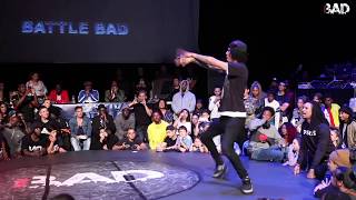 DYKENS vs LARRY LES TWINS  Battle BAD 2018  HIPHOP FINAL [upl. by Luana]