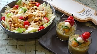 Salade César au poulet grillé star de l’été [upl. by Notaes]