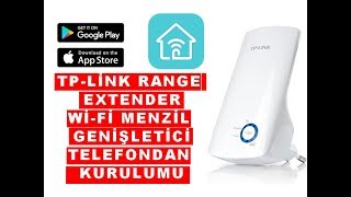 TP LİNK WİFİ MENZİL GENİŞLETİCİ TETHER ÜZERİNDEN KURULUMU tether app [upl. by Atikin452]