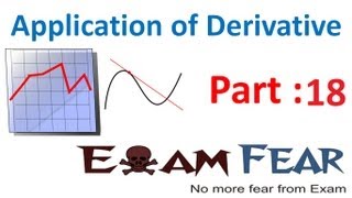 Maths Application of Derivatives part 18 Maxima Minima CBSE Mathematics XII 12 [upl. by Norris]