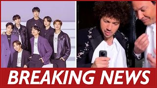 BTS ARMYs slam Jimmy Fallon and Benny Blancos new video eating purple cake Heres Why [upl. by Norval933]