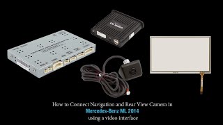 How to Connect Navigation and Rear Camera in MercedesBenz ML 2014 [upl. by Alexandria995]