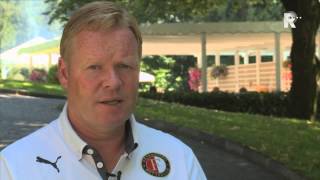 Trainer Ronald Koeman in gesprek met Frank Stout [upl. by Gilud155]