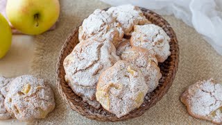 BISCOTTI MORBIDI ALLE MELE senza glutine  Polvere di Riso [upl. by Small]