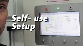 Solis Hybrid Inverter  SelfUse Setup [upl. by Netty]