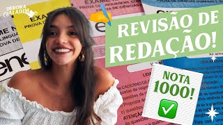 REVISÃO DE REDAÇÃO PARA O ENEM 2023 Débora Aladim [upl. by Combe]