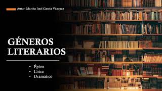 VIDEO 13 géneros literarios épico lírico y dramático [upl. by Sunil]