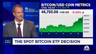 Spot bitcoin ETF decision What an approval could mean for crypto at large [upl. by Bostow565]