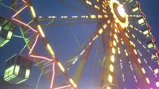 Lippstadt Riesenrad auf der Lippstädter Herbstwoche 24102015 [upl. by Nnylirret217]