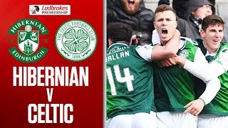 Hibernian 20 Celtic  Champions Celtic Suffer Third Loss of the Season  Ladbrokes Premiership [upl. by Onid]