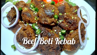 Beef Masala Boti Kebab RecipeFry Boti KebabChatkhara spice Boti KebabBakra Eid special [upl. by Faus521]