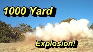 1000 Yards Crazy Explosion [upl. by Teuton343]