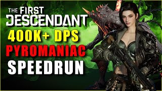 INSTANT KILL PYROMANIAC WITH FREYNA  The First Descendant  Build At End [upl. by Eriuqs]