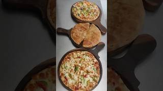 Wo Pizzas and Garlic Breads In Plater 😋🍕 pizza joshi taubatauba trendingsong shortsfeed shorts [upl. by Jari]