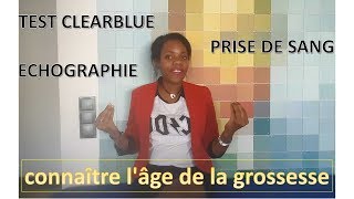 Comment dater la grossesse test prise de sang écho [upl. by Yttam]