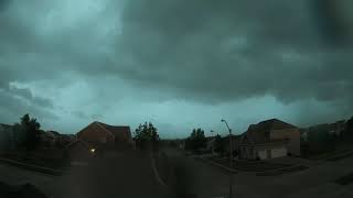 Derecho Storm 8102020  West Des Moines Iowa [upl. by Ahsenac]