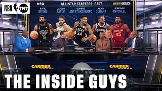 2023 NBA AllStar Eastern Conference Starters Revealed  NBA on TNT [upl. by Nagad]