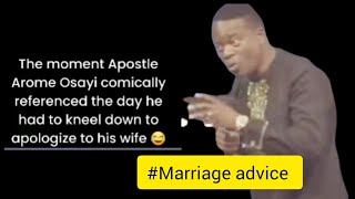 Apostle Arome Osayi On Marriage [upl. by Leopold]