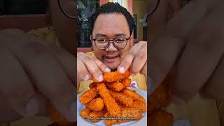 Mukbang Gorengan Kanzler Chicken Stick Sultan mukbang eating makan kanzler gorengan shorts [upl. by Ardy926]