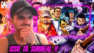 😱IMPRESSIONANTE😱 REACT WLO  Potências da Marinha  Almirantes  One Piece [upl. by Yob]