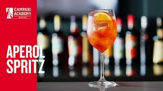 Aperol Spritz  Giuseppe Santamaria  Campari Academy [upl. by Ydnik]