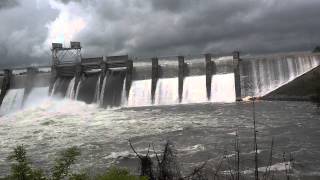 Oxford dam over flowing [upl. by Ab]