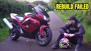 I REBUILT A YAMAHA YZF1000R AND TRIED TO RIDE IT [upl. by Nodababus]