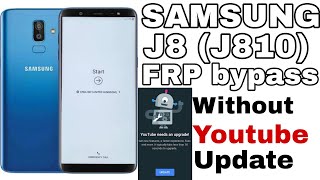 Samsung J8 FRP Bypass Samsung J810 FRP Bypass Google Account Remove Android 8 [upl. by Chrisoula136]