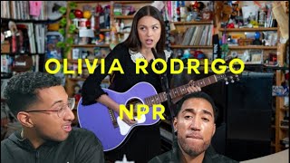 RappersProducers React to Olivia Rodrigo NPR Tiny Desk Performance [upl. by Aurea]