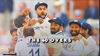 The 60 Overs  India vs England 2021 2nd test edit [upl. by Annaeerb]