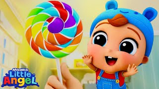 My Rainbow Lollipop  Little Angel Kids Songs amp Nursery Rhymes [upl. by Sevy]